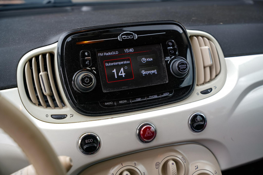 Fiat 500 0.9 TwinAir Turbo Mirror Airco Cruise Lmv 15"