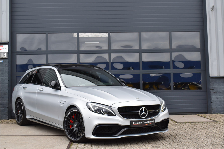 Mercedes-Benz C-Klasse Estate AMG 63 S 510 Pk 1e Lak Magno Stufe 2 Schaalstoelen HUD Memory Trekhaak Sfeer Nieuwstaat!