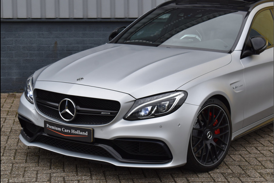 Mercedes-Benz C-Klasse Estate AMG 63 S 510 Pk 1e Lak Magno Stufe 2 Schaalstoelen HUD Memory Trekhaak Sfeer Nieuwstaat!