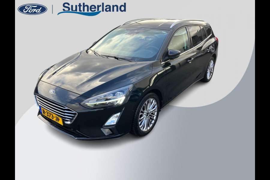 Ford FOCUS Wagon 1.0 EcoBoost Titanium Wagon | Winter Pack | Adaptive cruise control | Camera | Navigatie | 17 inch | Reservewiel