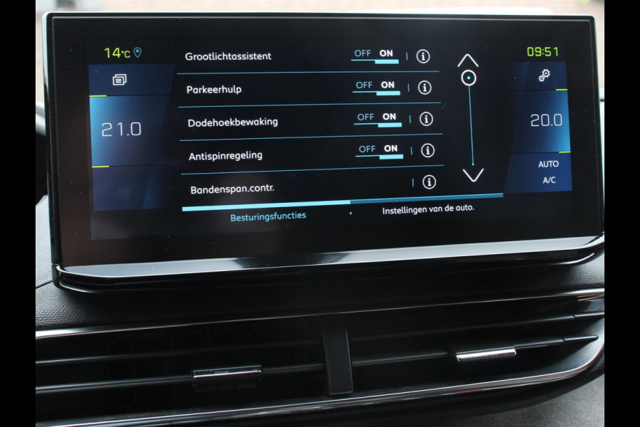 Peugeot 3008 1.6 HYbrid4 300 Blue Lease GT Climate control Adaptive cruise control Parkeersensoren Camera LED Apple Carplay/ Android Auto Keyless Navigatie