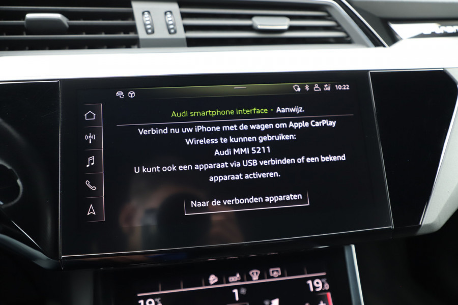 Audi e-tron 55 quattro 95 kWh S-line | 408PK | Luchtvering | Keyles-go | Head-up | Sfeerverlichting | Bang&Olufsen | Pano | Memory | 2019.