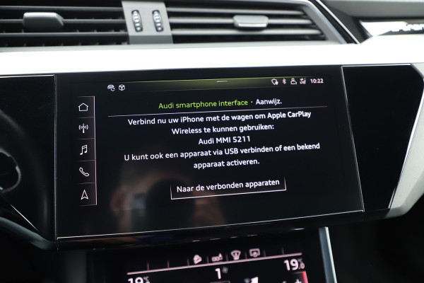Audi e-tron 55 quattro 95 kWh S-line | 408PK | Luchtvering | Keyles-go | Head-up | Sfeerverlichting | Bang&Olufsen | Pano | Memory | 2019.