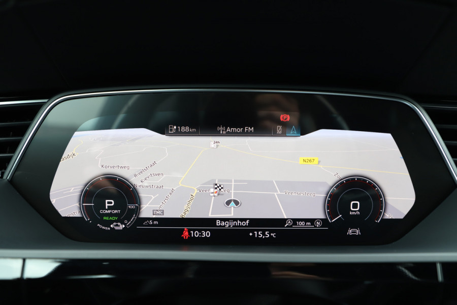 Audi e-tron 55 quattro 95 kWh S-line | 408PK | Luchtvering | Keyles-go | Head-up | Sfeerverlichting | Bang&Olufsen | Pano | Memory | 2019.