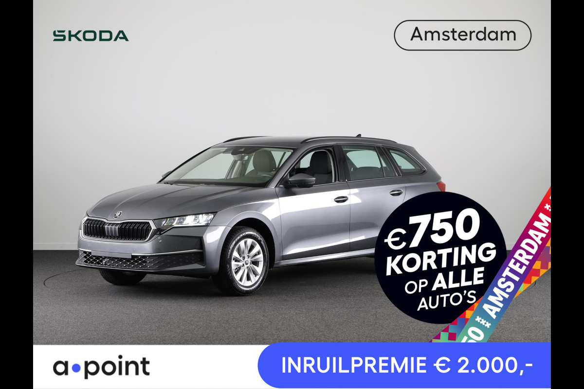 Škoda Octavia Combi Edition 1.5 TSI 115 pk 6 versn. Hand | Climate Control | Cruise Control | Apple Carplay | Stoelverwarming Škoda Octavia Combi Edition 1.5 TSI 115 pk 6 versn. Hand | Climate Control | Cruise Control | Apple Carplay | Stoelverwarming