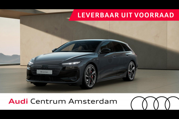 Audi A6 Avant e-tron S6 100 kWh panoramaglas dak, navigatiepakket, privacy glass, winetrpakket