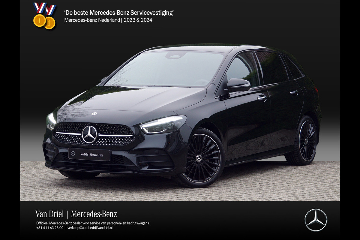 Mercedes-Benz B-Klasse B 250 e AMG Line Night Facelift | Burmester Multibeam Keyless-Go Verwarmd Stuurwiel Mercedes-Benz B-Klasse B 250 e AMG Line Night Facelift | Burmester Multibeam Keyless-Go Verwarmd Stuurwiel