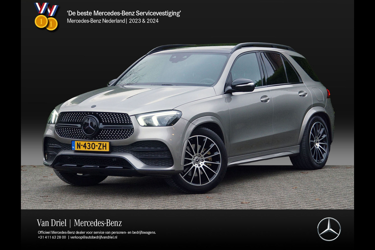 Mercedes-Benz GLE GLE 350 de 4M AMG line Night | Luchtvering Trekhaak Panorama Rijassistentie Mercedes-Benz GLE GLE 350 de 4M AMG line Night | Luchtvering Trekhaak Panorama Rijassistentie