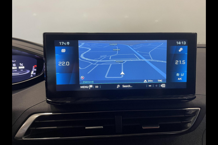 Peugeot 3008 1.2 130pk Automaat Allure Pack Business Navigatie Camera Parkeersensoren Cruise Control Virtual Cockpit Climate Control Trekhaak Led
