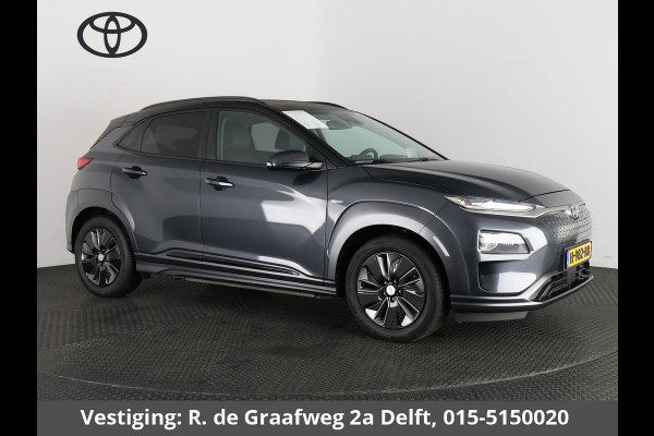 Hyundai Kona EV Premium Two-Tone 64 kWh | Accuconditie: 92% | Navigatie | Leder |