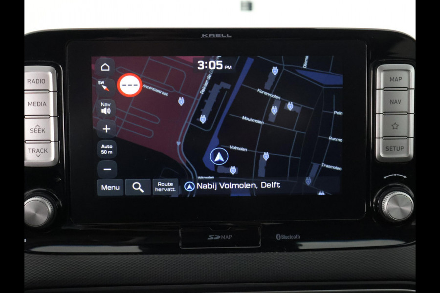 Hyundai Kona EV Premium Two-Tone 64 kWh | Accuconditie: 92% | Navigatie | Leder |