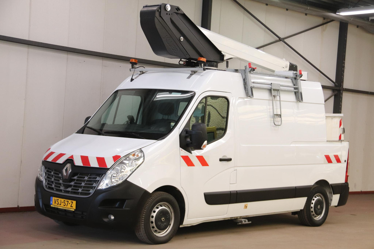 Renault Master AUTOHOOGWERKER 12 METER NACELLE FRANCE ELEVATEUR Renault Master AUTOHOOGWERKER 12 METER NACELLE FRANCE ELEVATEUR