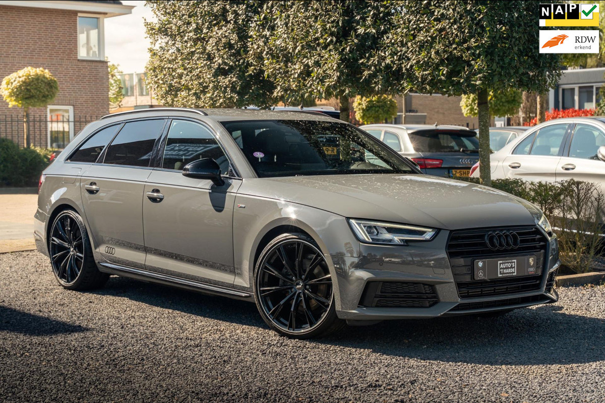 Audi A4 Avant 2.0 TFSI MHEV Sport S Line Black Edition 190 PK Aut. LED Leder 20'' ABT Audi A4 Avant 2.0 TFSI MHEV Sport S Line Black Edition 190 PK Aut. LED Leder 20'' ABT