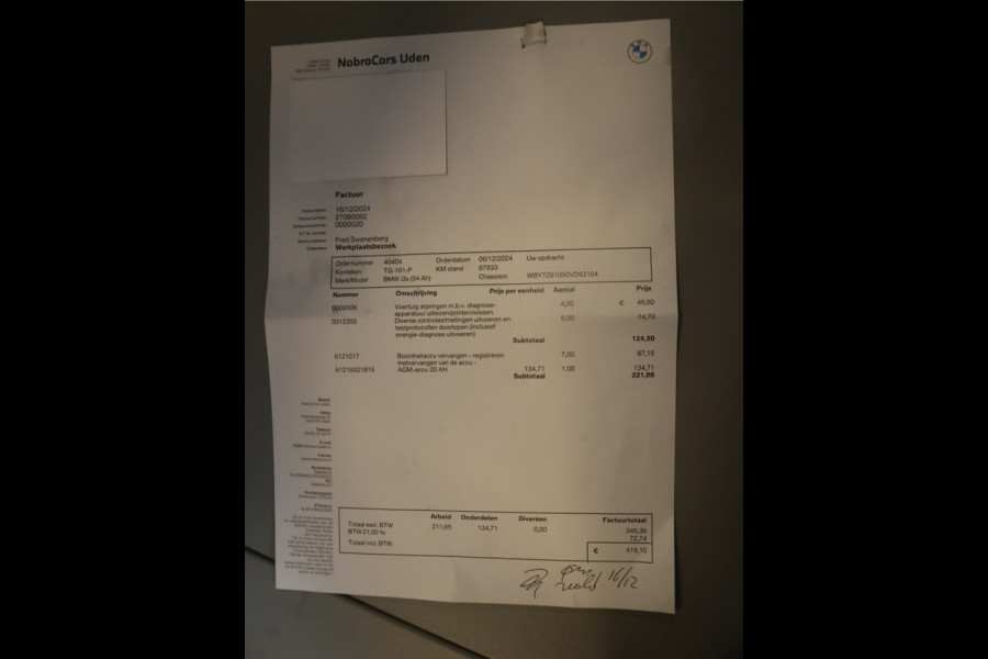BMW i3 S iPerformance 94Ah 33 kWh / Warmtepomp