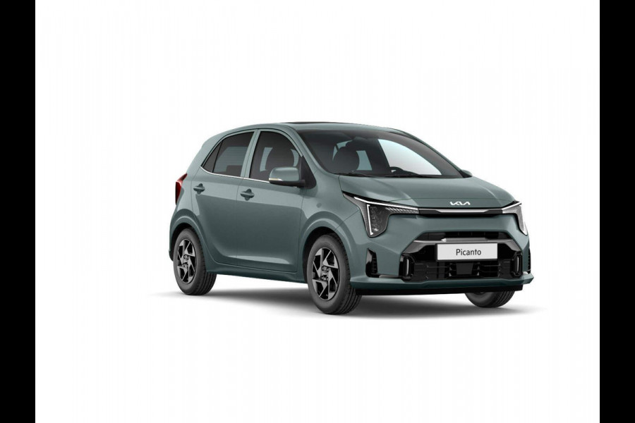 Kia Picanto 1.0 DPI DynamicPlusLine ANWB Private Lease v.a € 259,- | MY25 | Navi | Airco | Cruise | Camera | 14" | BSM | LED | Priv. glass | Apple Carplay |