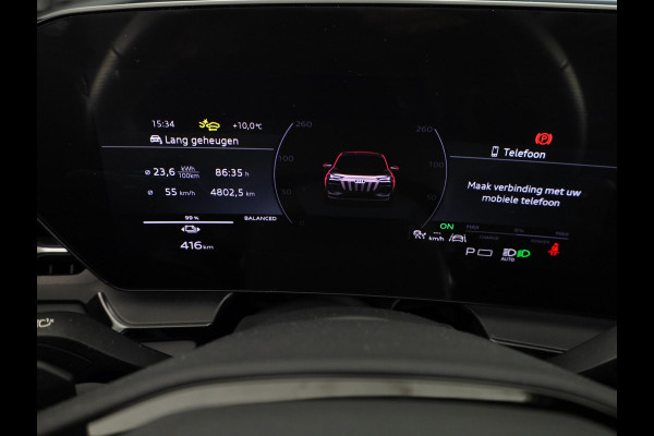 Audi Q6 e-tron First edition 100 kWh 388pk | MMI bijrijdersscherm | 20 inch lichtmetalen velgen | Leder S- line interieur