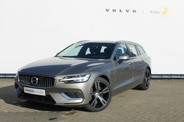 Volvo V60 T8 Inscription 455PK Automaat Long Range Recharge Volvo V60 T8 455PK Automaat Long Range Recharge AWD Adaptieve Cruise Control / Apple Carplay / Verwarmbare buitenste zittingen achterbank / Verwarmbare voorstoelen / DAB+