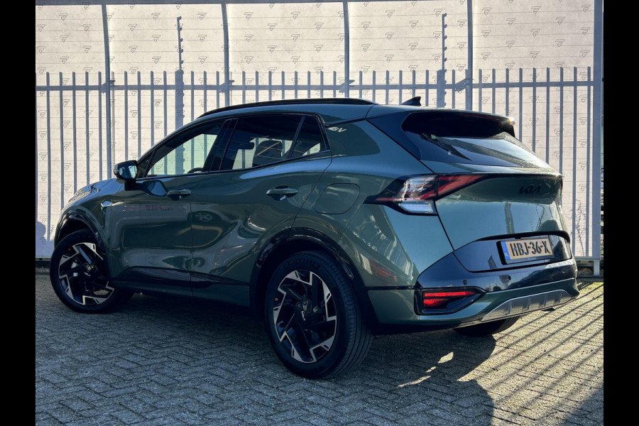 Kia Sportage 1.6 T-GDi MHEV GT-Line Automaat | Panoramadak | Leder/Alcantara | Trekhaak afneembaar | Navi | Stuur-/Stoelverwarming | 19” Velgen | Clima | Key-Less | PDC | Cruise | LED |