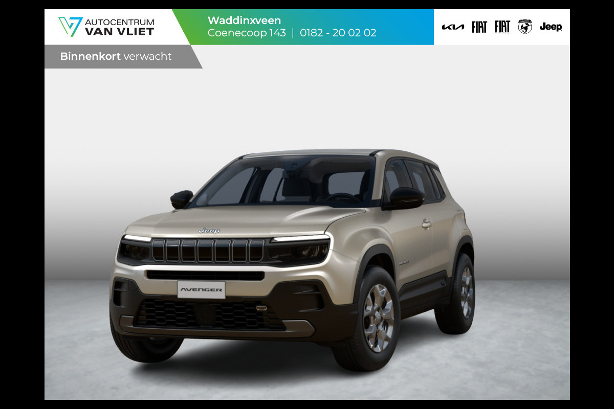 Jeep Avenger e-Hybride Longitude | Automaat | Airco | Cruise | 16" | PDC Jeep Avenger e-Hybride Longitude | Automaat | Airco | Cruise | 16" | PDC