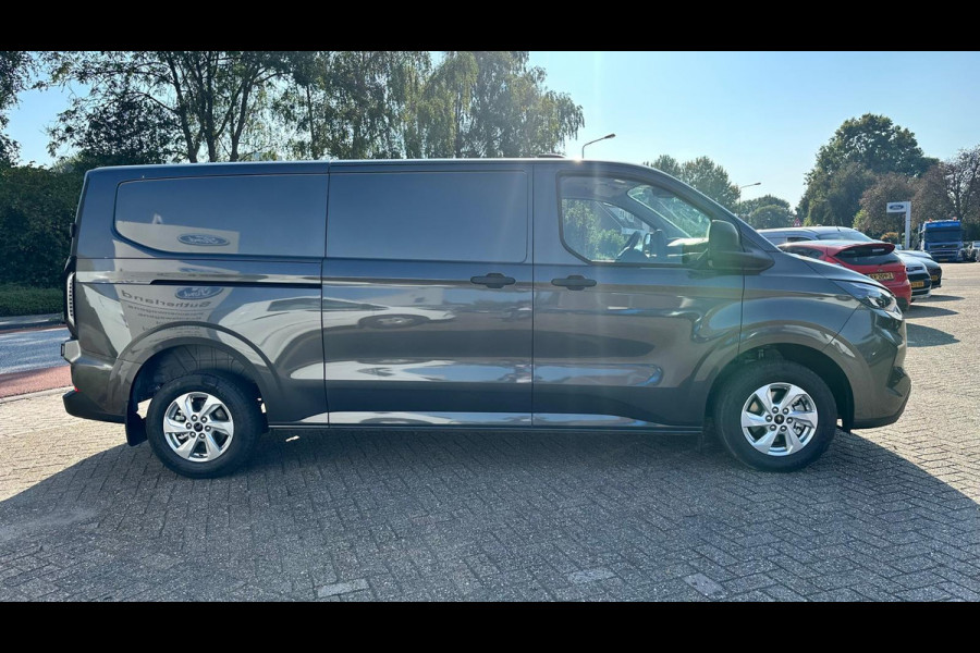 Ford Transit Custom 320 2.0 TDCI L2H1 Trend | SCI | Automaat 136pk | Adaptive cruise control | Dubbele schuifdeur | 8-weg bestuurderstoel + passagiersstoel | Stoelverwarming | Dodehoeksensoren | Navigatie | Elektrische inklapbare spiegels | 16 inch lichtmetalen velgen | Full LED | Dual-zone climate control | LED laadruimteverlichting