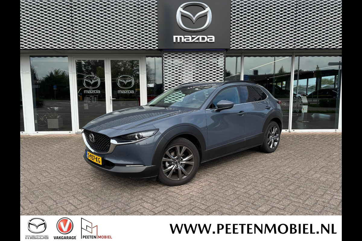 Mazda CX-30 2.0 e-SkyActiv-X M Hybrid Luxury | FABRIEKSGARANTIE T/M 2/2029 |DEALERONDERHOUDEN | I-ACTIVE SENSE PAKKET | SCHUIFKANTELDAK | | 4-SEIZOENSBANDEN | Mazda CX-30 2.0 e-SkyActiv-X M Hybrid Luxury | FABRIEKSGARANTIE T/M 2/2029 |DEALERONDERHOUDEN | I-ACTIVE SENSE PAKKET | SCHUIFKANTELDAK | | 4-SEIZOENSBANDEN |