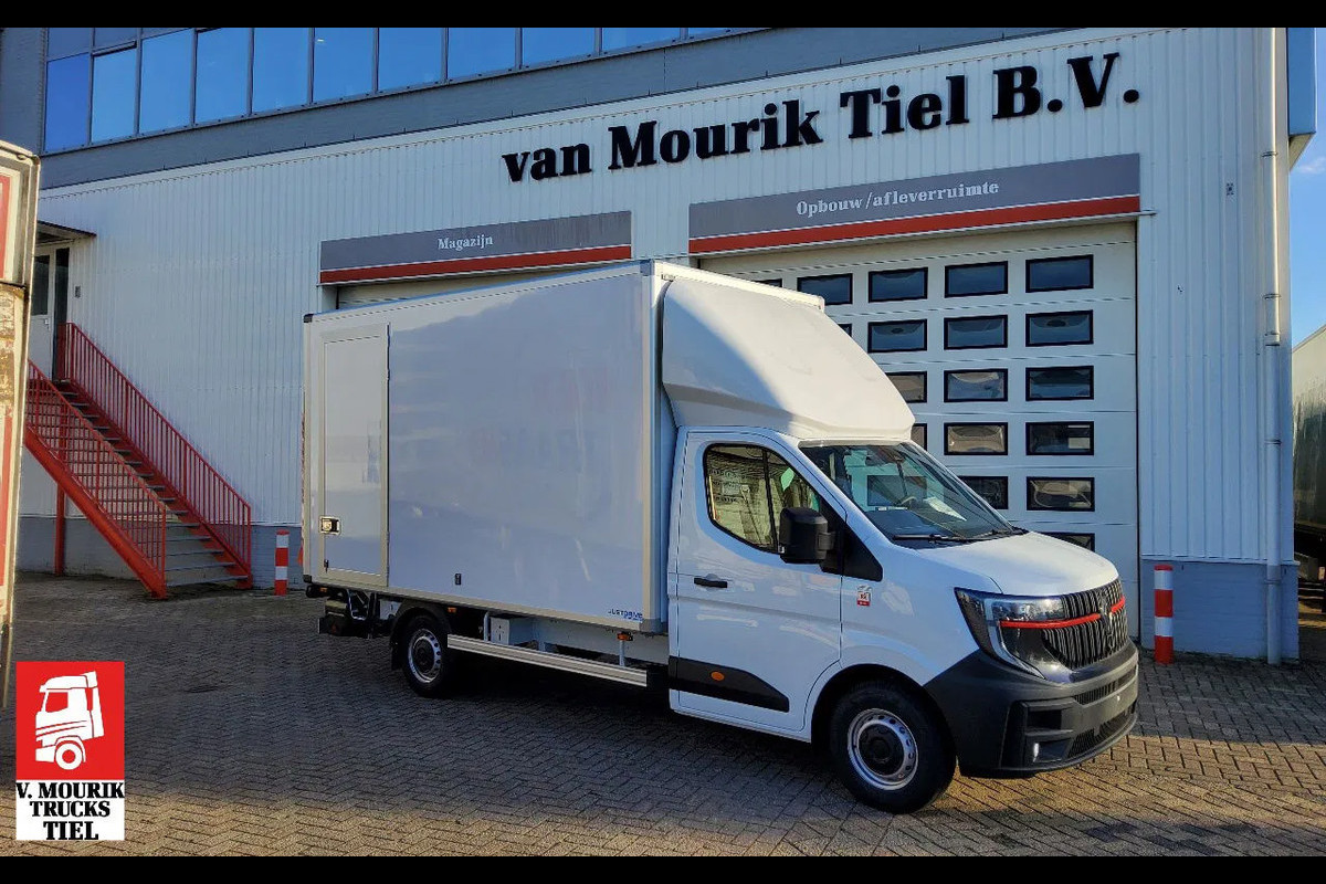 Renault Master IN 2025 BPM VRIJ - 150.35 NEW FWD EURO 6 EL - LAADBAK & LAADKLEP - V-39-JRP Renault Master IN 2025 BPM VRIJ - 150.35 NEW FWD EURO 6 EL - LAADBAK & LAADKLEP - V-39-JRP