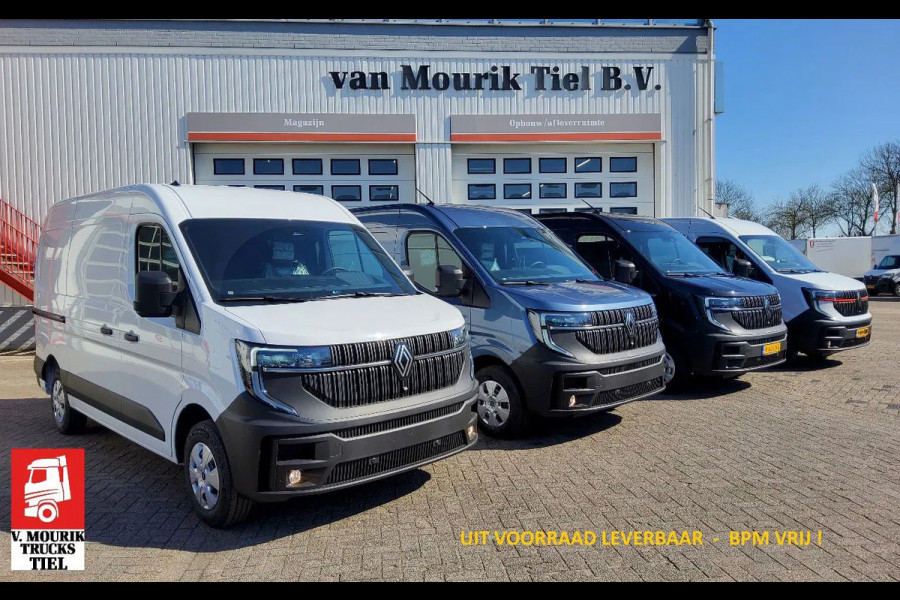 Renault Master IN 2025 BPM VRIJ - 150.35 NEW FWD EURO 6 EL - LAADBAK & LAADKLEP - V-39-JRP