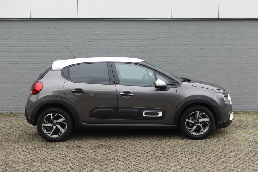 Citroën C3 1.2 PureTech 110 Shine | Automaat | Navi | Camera | Stoel vw | Dodehoek | Lage km | 12 mnd Bovag