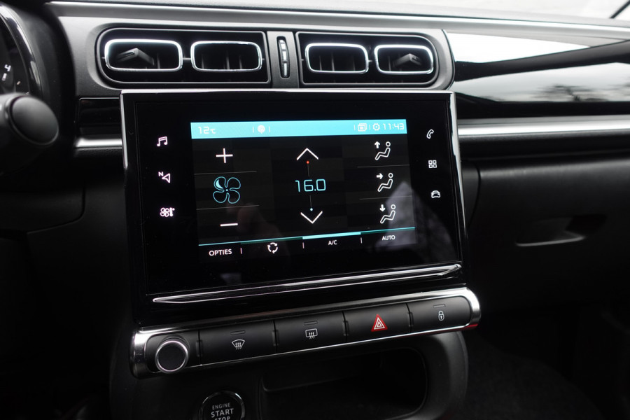 Citroën C3 1.2 PureTech 110 Shine | Automaat | Navi | Camera | Stoel vw | Dodehoek | Lage km | 12 mnd Bovag