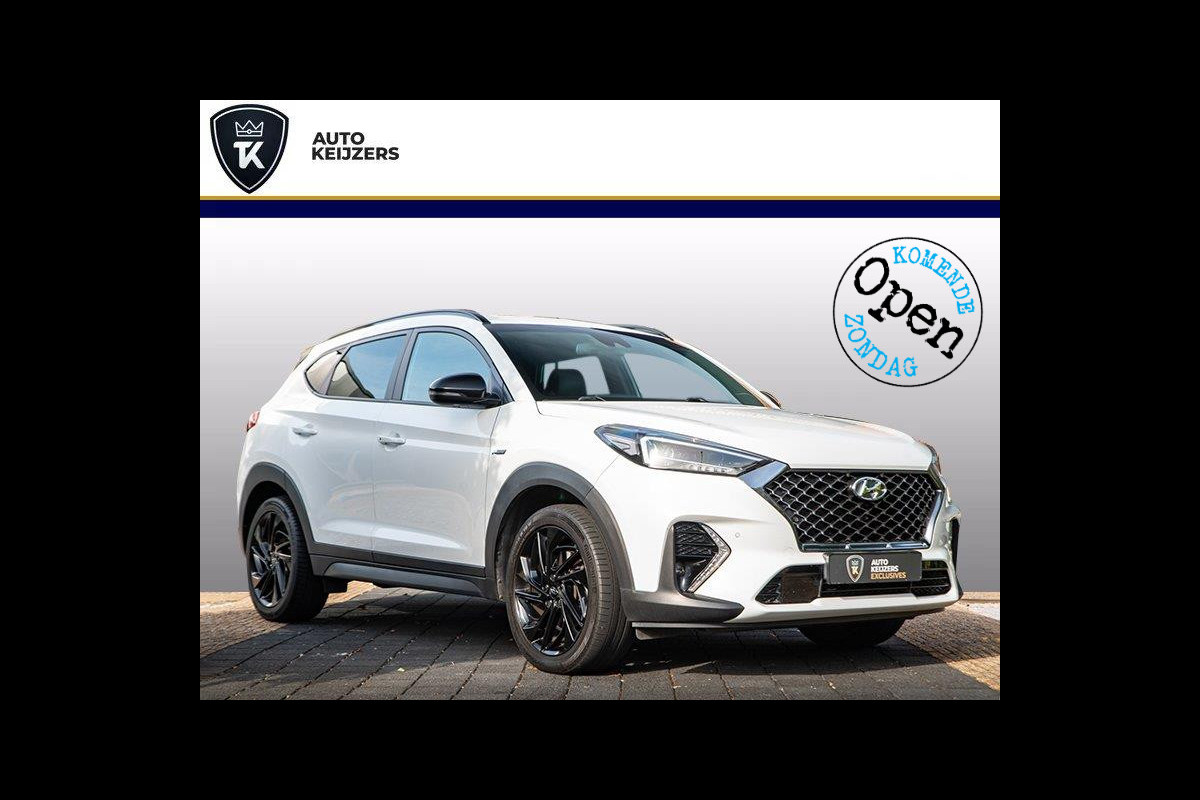 Hyundai Tucson 1.6 T-GDI N-Line 4X4 Navi Keyless Cruise Clima Stoelverw. Camera 19''LM Hyundai Tucson 1.6 T-GDI N-Line 4X4 Navi Keyless Cruise Clima Stoelverw. Camera 19''LM