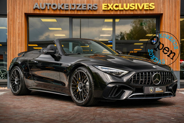 Mercedes-Benz SL-Klasse Roadster AMG 63 4MATIC+ Burmester Leer Spoiler Keyless 360 Camera 21''LM