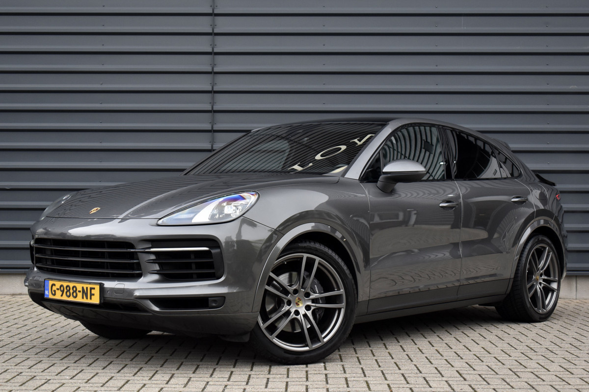 Porsche Cayenne Coupé 3.0 E-Hybrid 462pk | Panoramadak | Sport Chrono | Achterasbesturing | 21'' Velgen | Leder Dashbord | Orig. NL | Porsche Cayenne Coupé 3.0 E-Hybrid 462pk | Panoramadak | Sport Chrono | Achterasbesturing | 21'' Velgen | Leder Dashbord | Orig. NL |