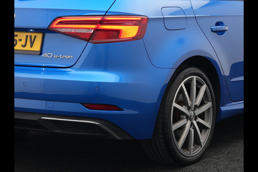 Audi A3 Sportback 40 e-tron Advance Sport Plug In Hybrid | PHEV | Trekhaak Afneembaar | Navi | Adaptive Cruise | Sportstoelen Verwarmend | Spraakbediening |