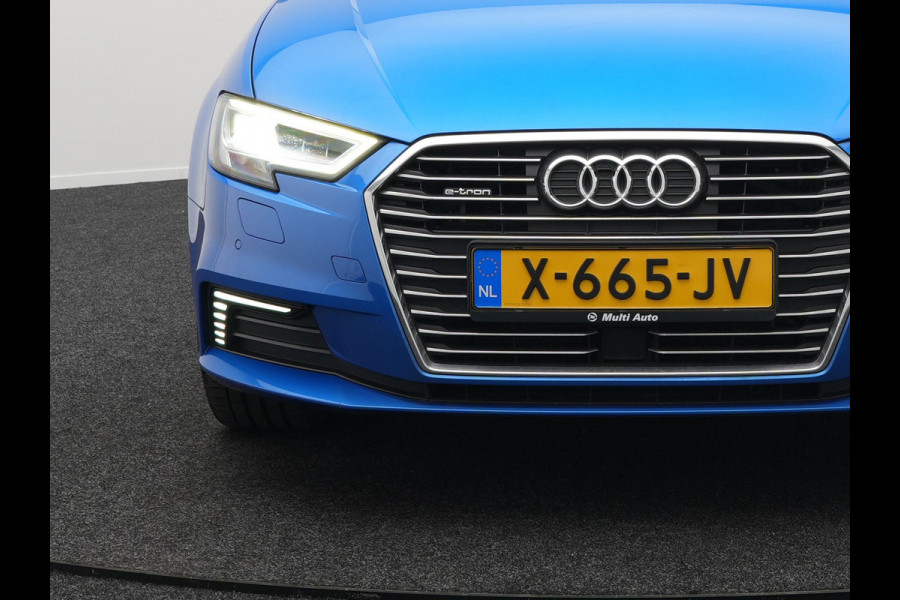 Audi A3 Sportback 40 e-tron Advance Sport Plug In Hybrid | PHEV | Trekhaak Afneembaar | Navi | Adaptive Cruise | Sportstoelen Verwarmend | Spraakbediening |