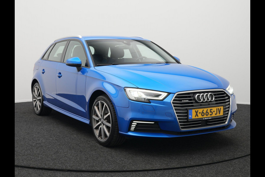 Audi A3 Sportback 40 e-tron Advance Sport Plug In Hybrid | PHEV | Trekhaak Afneembaar | Navi | Adaptive Cruise | Sportstoelen Verwarmend | Spraakbediening |