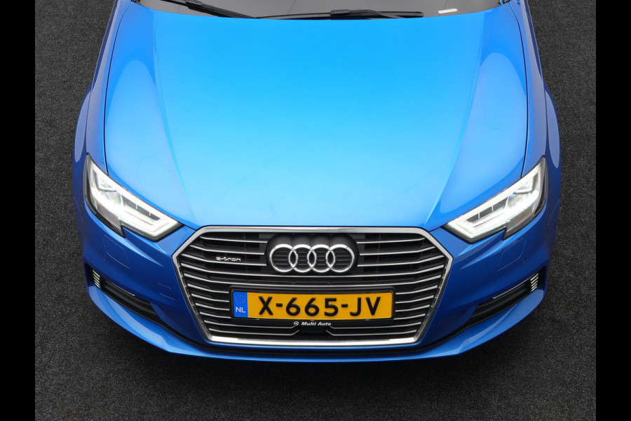 Audi A3 Sportback 40 e-tron Advance Sport Plug In Hybrid | PHEV | Trekhaak Afneembaar | Navi | Adaptive Cruise | Sportstoelen Verwarmend | Spraakbediening |