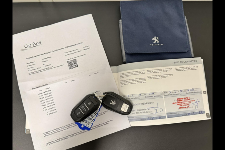 Peugeot 3008 1.2 PureTech GT Line Cruise control Climate control Apple / Android Achteruitrijcamera Dodehoekdetectie