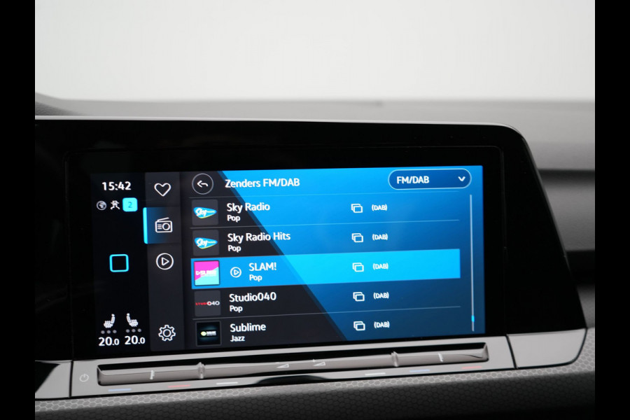 Volkswagen Golf GTE 245pk Plug In Hybrid DSG PHEV | Adaptive Cruise | Carplay | LED | Navigatie | Sfeerverlichting | Stoelverwarming |
