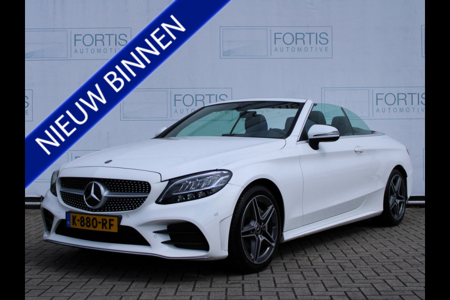 Mercedes-Benz C-Klasse Cabrio 180 Sport Edition AMG | NEKVERWARMING | STOELVERW | CAMERA | CARPLAY | DEALER ONDERHOUDEN !