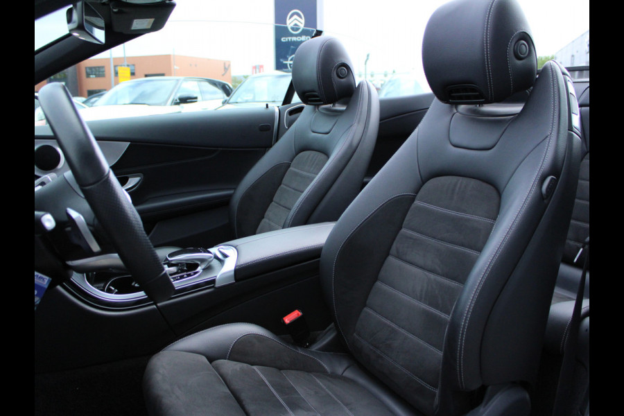 Mercedes-Benz C-Klasse Cabrio 180 Sport Edition AMG | NEKVERWARMING | STOELVERW | CAMERA | CARPLAY | DEALER ONDERHOUDEN !