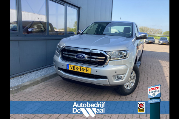 Ford Ranger 2.0 TDCi Euro6 170pk 4WD Automaat XLT Super Cab CARPLAY/CRUISE/PDC/TREKHAAK/VERW.VOORRUIT