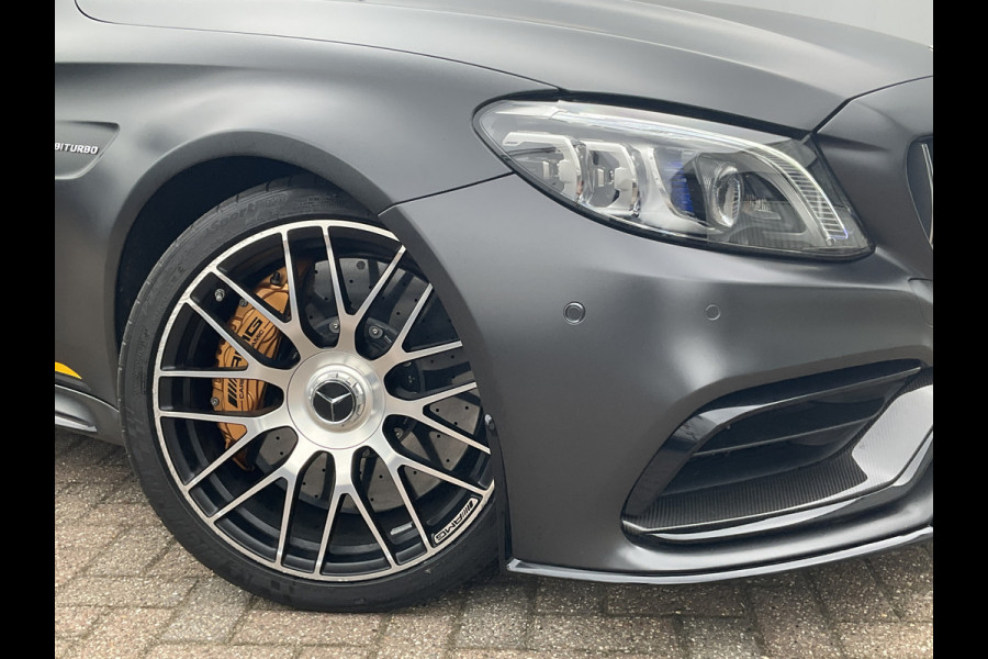 Mercedes-Benz C-Klasse Coupé AMG 63 S Final Edition NL-Geleverd |1 of 499| Keramisch Carbon Designo graphitgrau magno