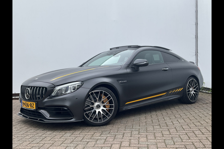 Mercedes-Benz C-Klasse Coupé AMG 63 S Final Edition NL-Geleverd |1 of 499| Keramisch Carbon Designo graphitgrau magno
