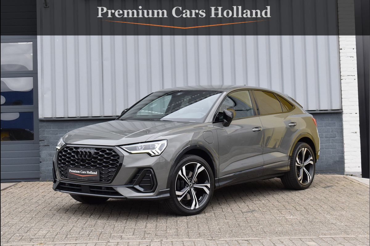 Audi Q3 Sportback 45 TFSI e S-Line 245 Pk Navi Sfeer Trekhaak Camera ACC 20 Inch Audi Q3 Sportback 45 TFSI e S-Line 245 Pk Navi Sfeer Trekhaak Camera ACC 20 Inch