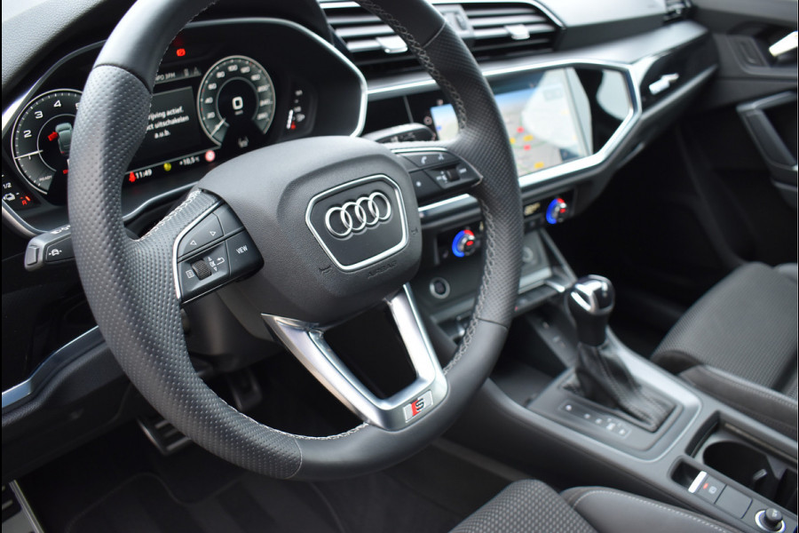 Audi Q3 Sportback 45 TFSI e S-Line 245 Pk Navi Sfeer Trekhaak Camera ACC 20 Inch