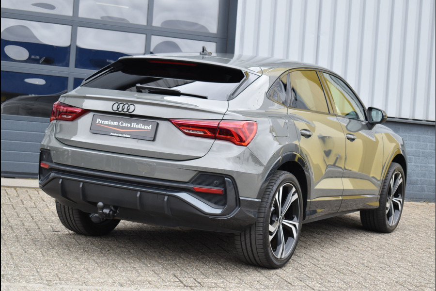 Audi Q3 Sportback 45 TFSI e S-Line 245 Pk Navi Sfeer Trekhaak Camera ACC 20 Inch