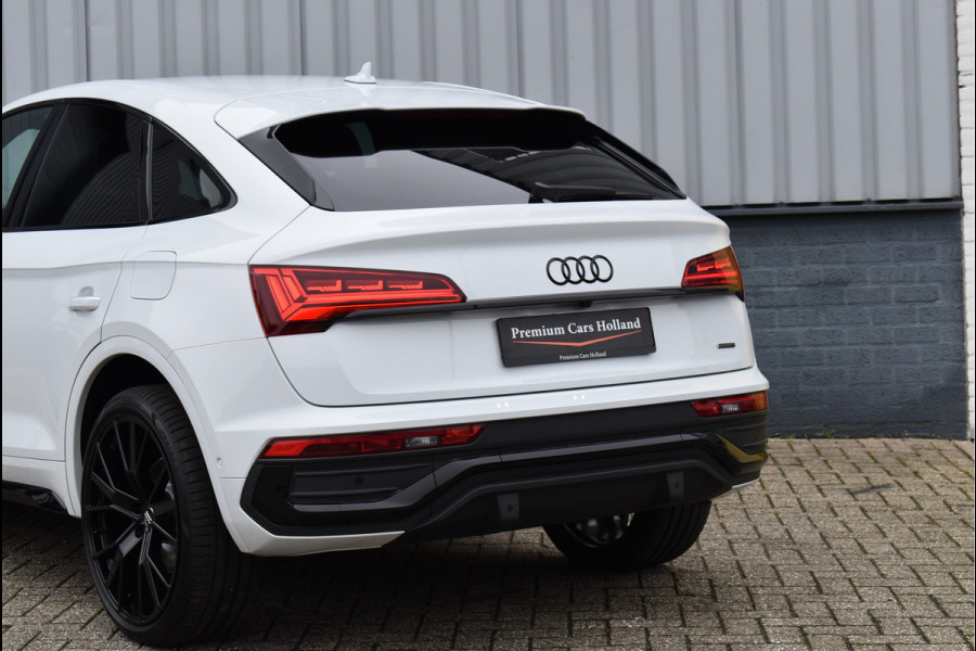 Audi Q5 Sportback 50 TFSI e S-Line Black Ed Matrix Oled B&O Leder 360 Camera Sfeer Keyless