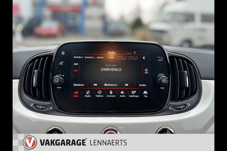 Fiat 500 1.2 Lounge AUTOMAAT (RIJKLAAR / BOVAG GARANTIE)
