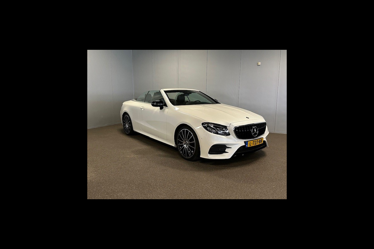 Mercedes-Benz E-Klasse Cabrio 350 Face Lift AMG STYLING-MEMORY-BURMESTER-AIRSCARF-CAMERA-ZEER COMPLEET Mercedes-Benz E-Klasse Cabrio 350 Face Lift AMG STYLING-MEMORY-BURMESTER-AIRSCARF-CAMERA-ZEER COMPLEET