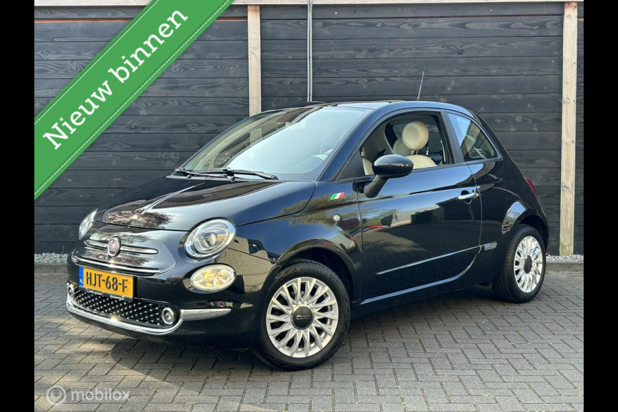 Fiat 500 1.0 Hybrid Rockstar Vol Lederen Bekleding / Clima / groot scherm carplay / Panodak / 56.460 KM!!